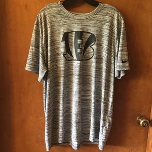 Nike NFL Bengals dri fit sort sleeve t-shirt